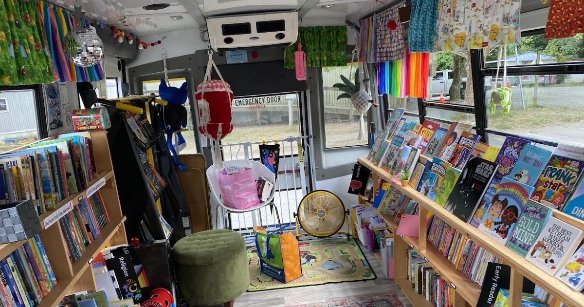 From Bus to Bookshelf: How the Free Book Bus and Johnson Elementary Nurture Young Readers 