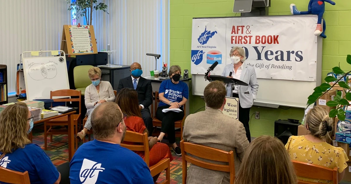 First Book Celebrates 10-Year Partnership with AFT